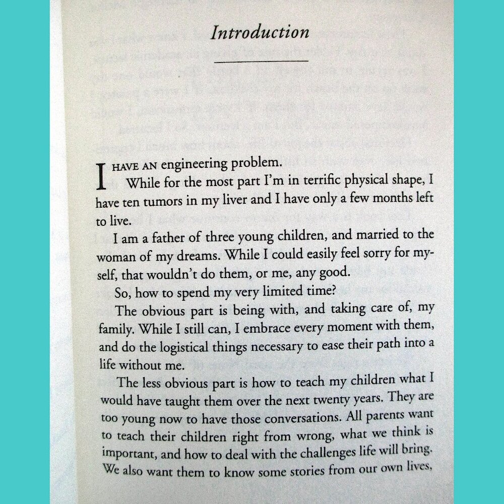 Book: The Last Lecture, by Randy Pausch with Jeffrey Zaslow - Picture 5 of 12